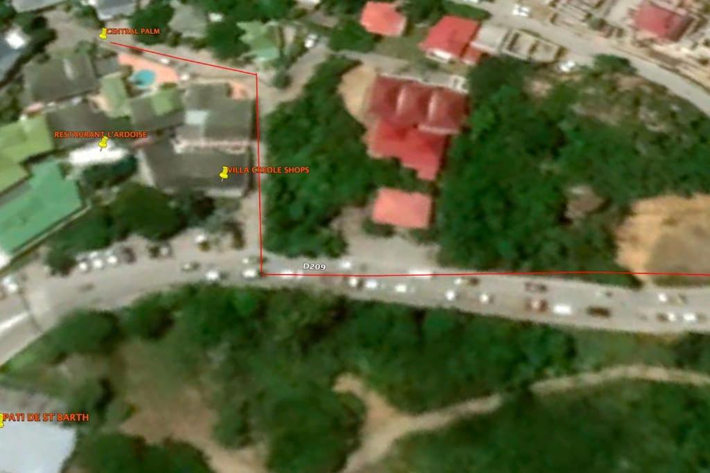 Central Palm St. Barthelemy المظهر الخارجي الصورة